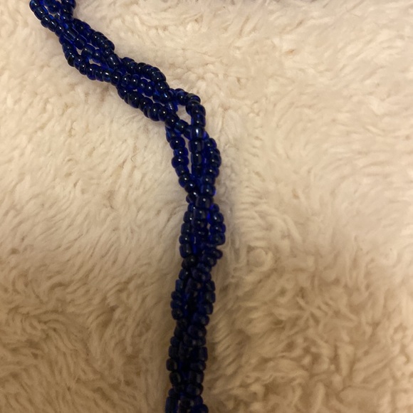 Beautiful, colorful decorative beaded purse, long strap very nice condition - Picture 13 of 14